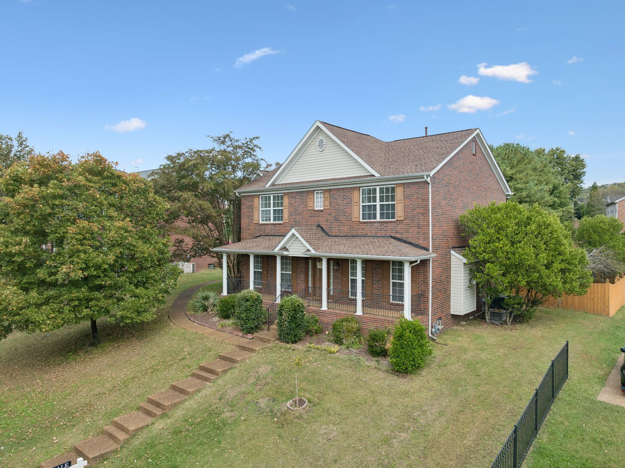 1728 Liberty Pike Franklin, TN 37067 - Photo 6 of 52 front view of a house with a yard