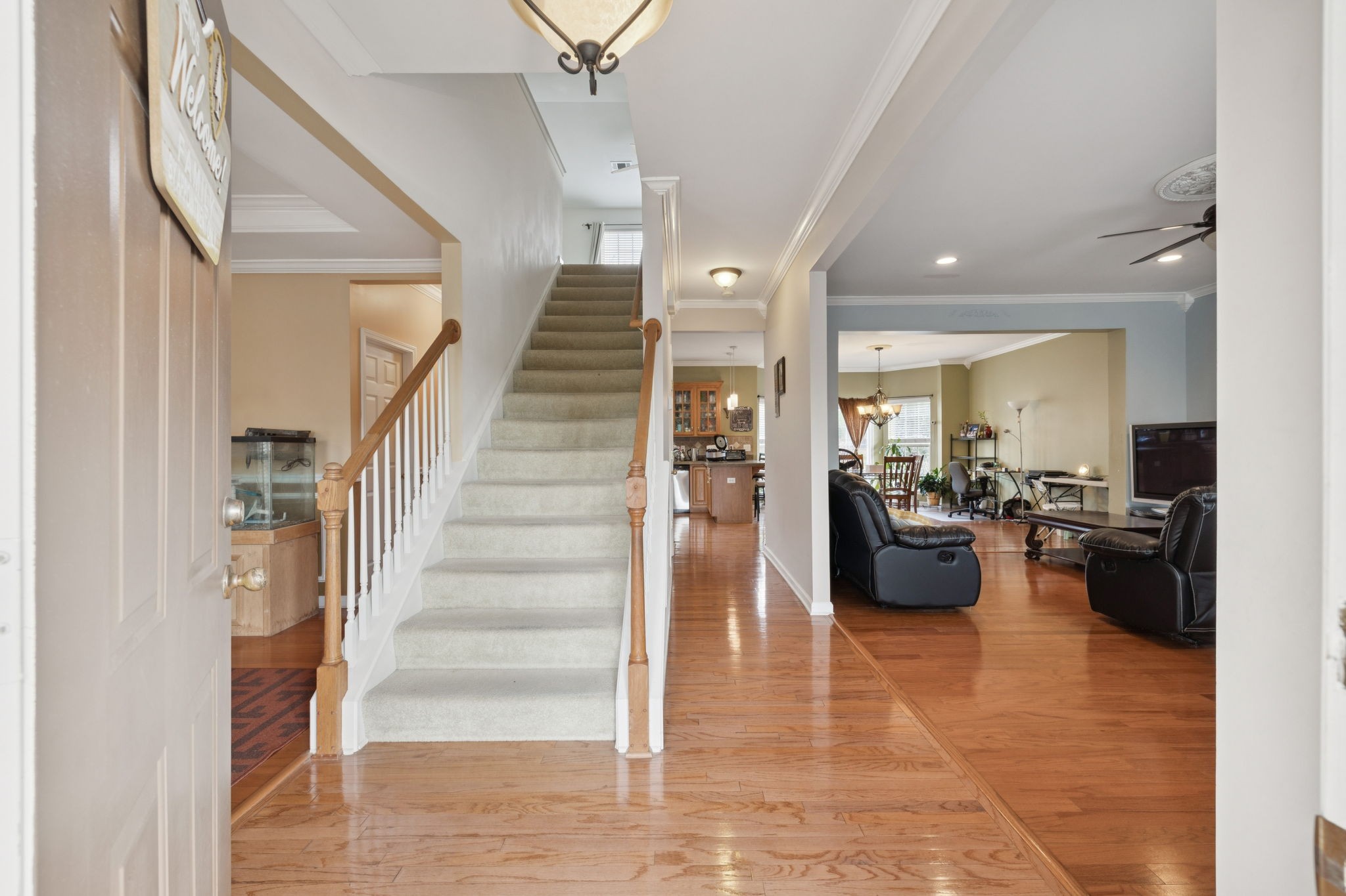 1728 Liberty Pike Franklin, TN 37067 - Photo 9 of 52 a view of livingroom with furniture and staircase