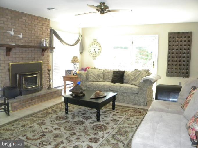11317 Vale Road Oakton, VA 22124 - Photo 15 of 29 a living room with furniture and a fireplace