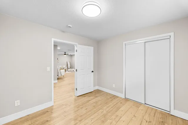 wooden floor in an empty room