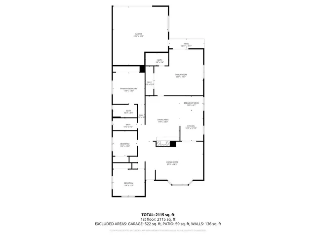 a picture of floor plan
