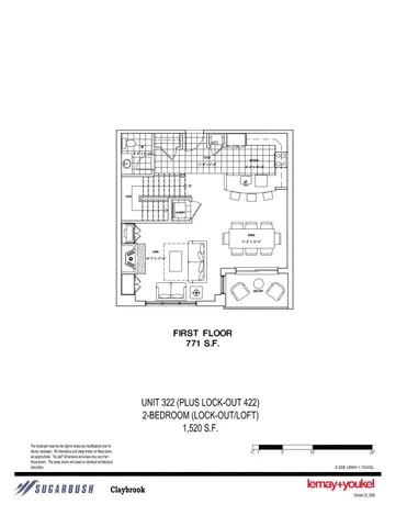 $210,000 | 102 Forest Drive, Unit 322 (PLUS LOCKOUT 422)/ IV CLAY BROOK AT SUGARBUSH, Warren, VT 05674