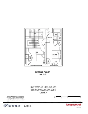 $210,000 | 102 Forest Drive, Unit 322 (PLUS LOCKOUT 422)/ IV CLAY BROOK AT SUGARBUSH, Warren, VT 05674