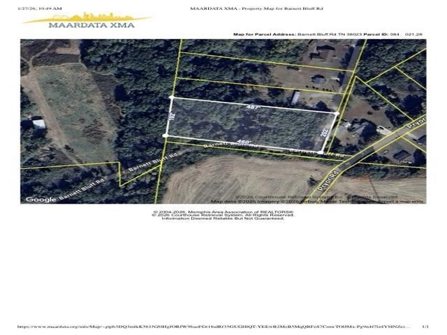 0 Barnett Bluff Road Drummonds, TN 38023 - Photo 2 of 3 a black and white photo of a room