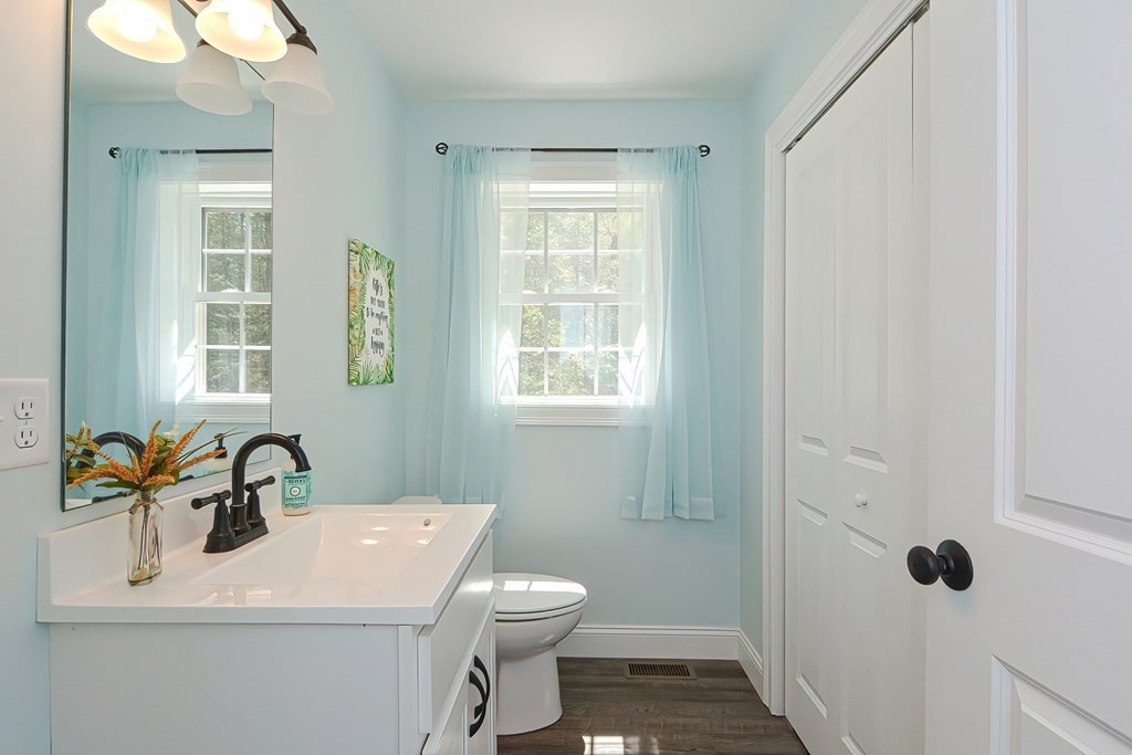 10 Colony Road Phillipston, MA 01331 - Photo 15 of 36 a bathroom with a sink toilet and shower
