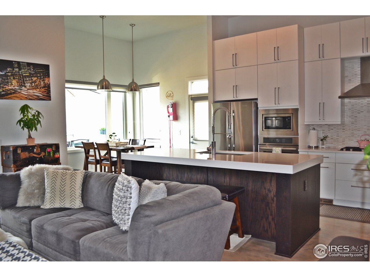 363 Pascal Street Fort Collins, CO 80524 - Photo 6 of 40 Open Concept Living Room + Kitchen