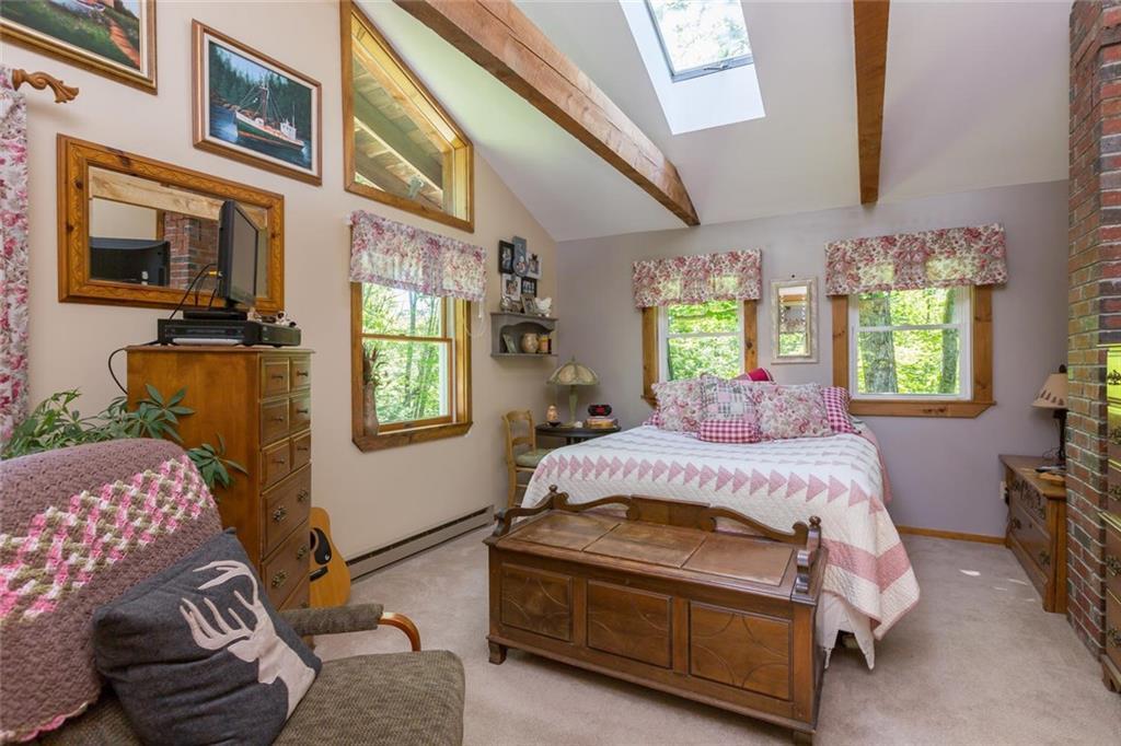 187 Harris Road Minot, ME 04258 - Photo 24 of 35 master BR has plenty of light from...