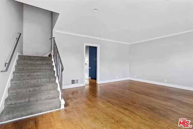 wooden floor in an empty room