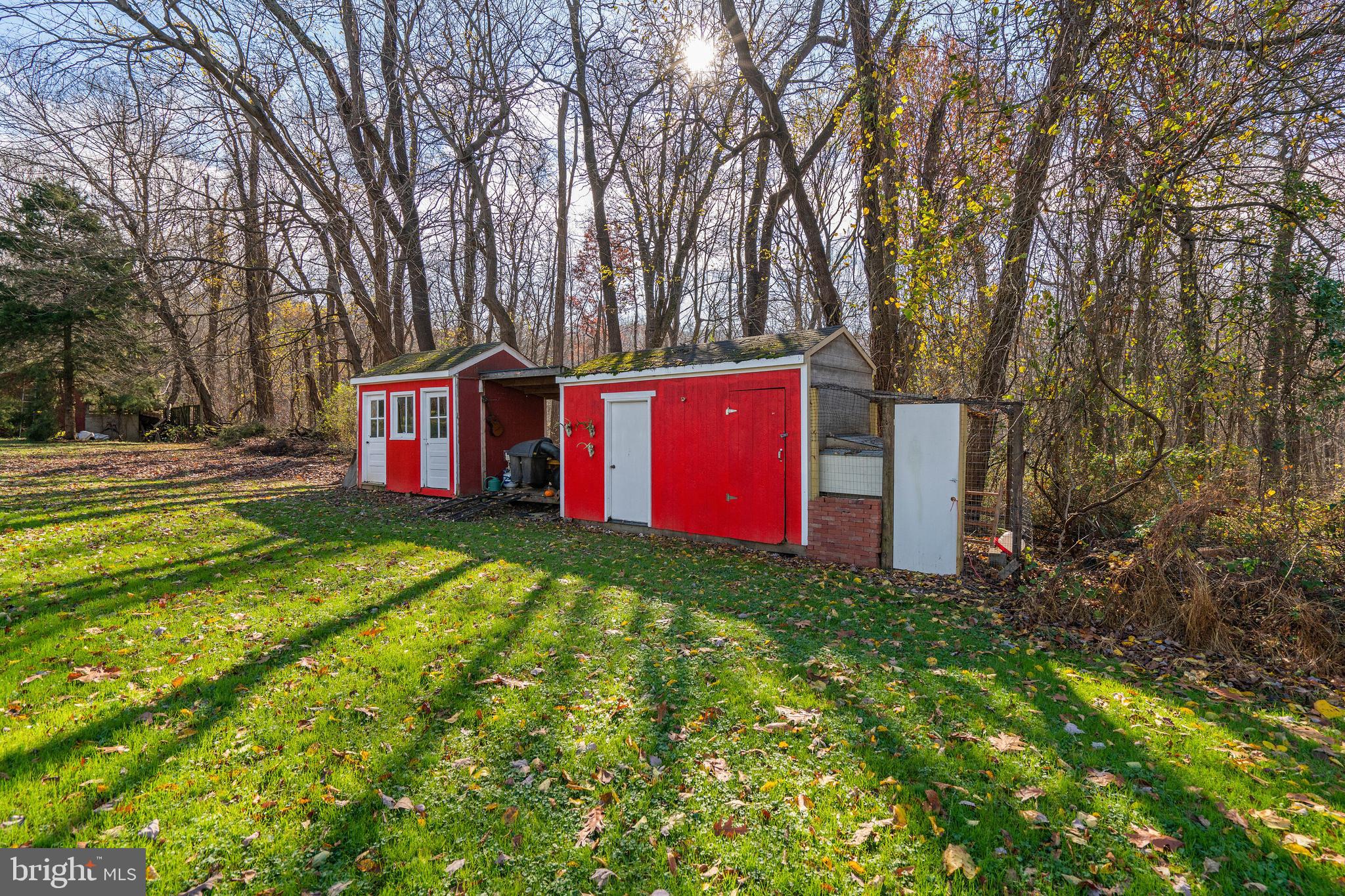 434 Pine Grove Road Bluemont, VA 20135 - Photo 33 of 43 Double storage sheds on tree lined boundry.