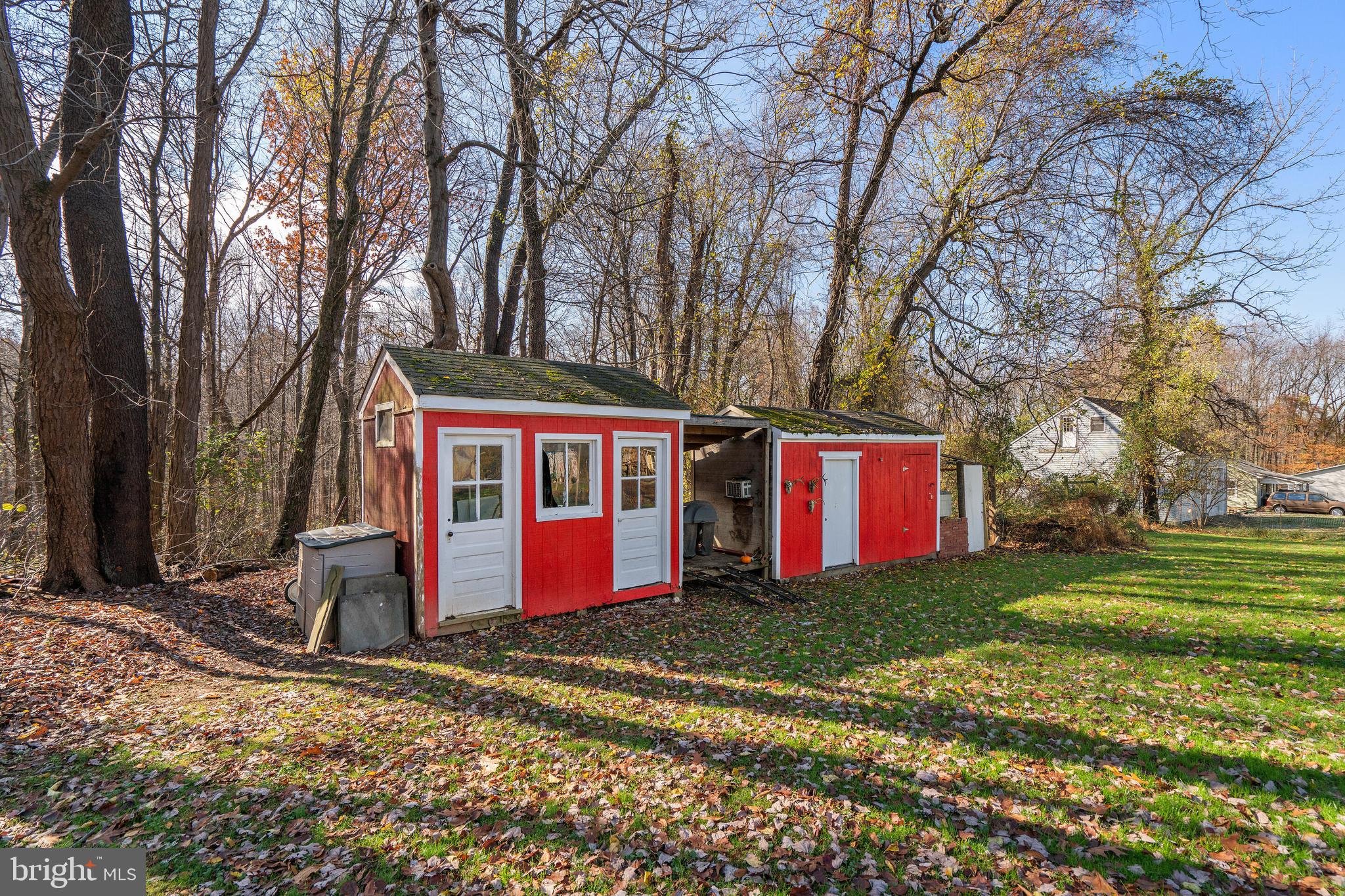 434 Pine Grove Road Bluemont, VA 20135 - Photo 39 of 43 Double storage sheds on tree line rear of lot.