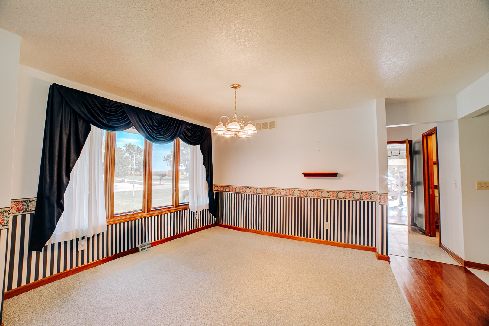 601 Church Street Crescent City, IL 60928 - Photo 16 of 60 a view of a hallway with window and stairs