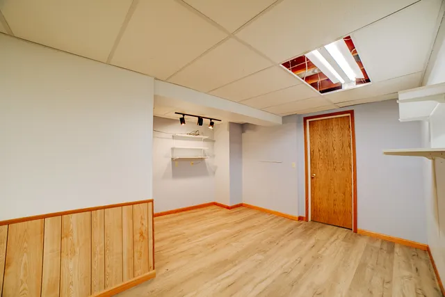 a view of a storage & utility room