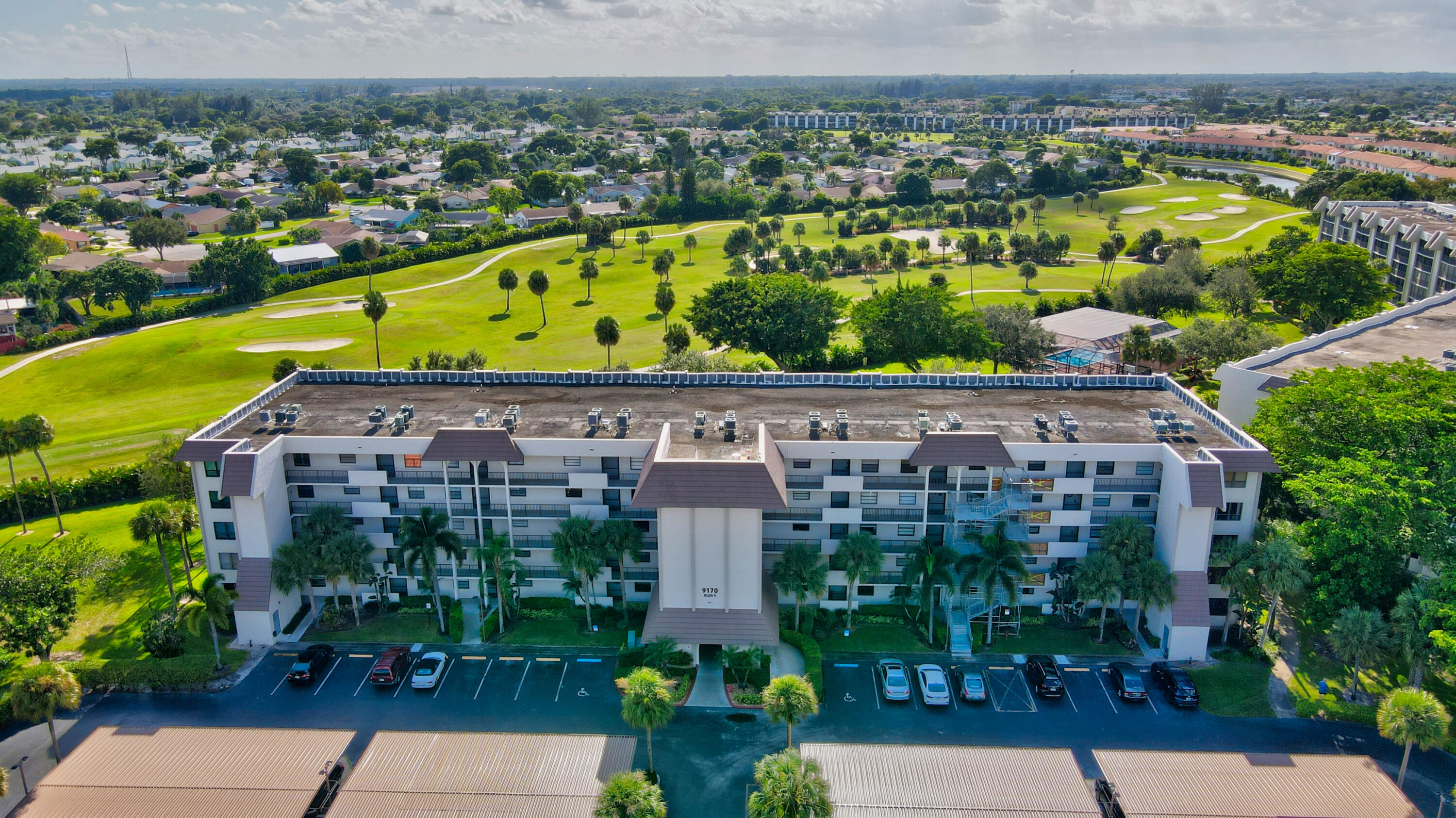 9170 Southwest 14th Street, Unit 4405 Boca Raton, FL 33428 - Photo 27 of 48 an aerial view of a city