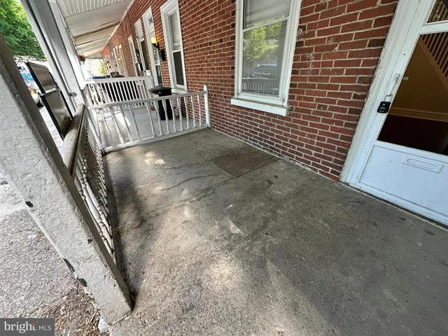 a view of balcony and stairs