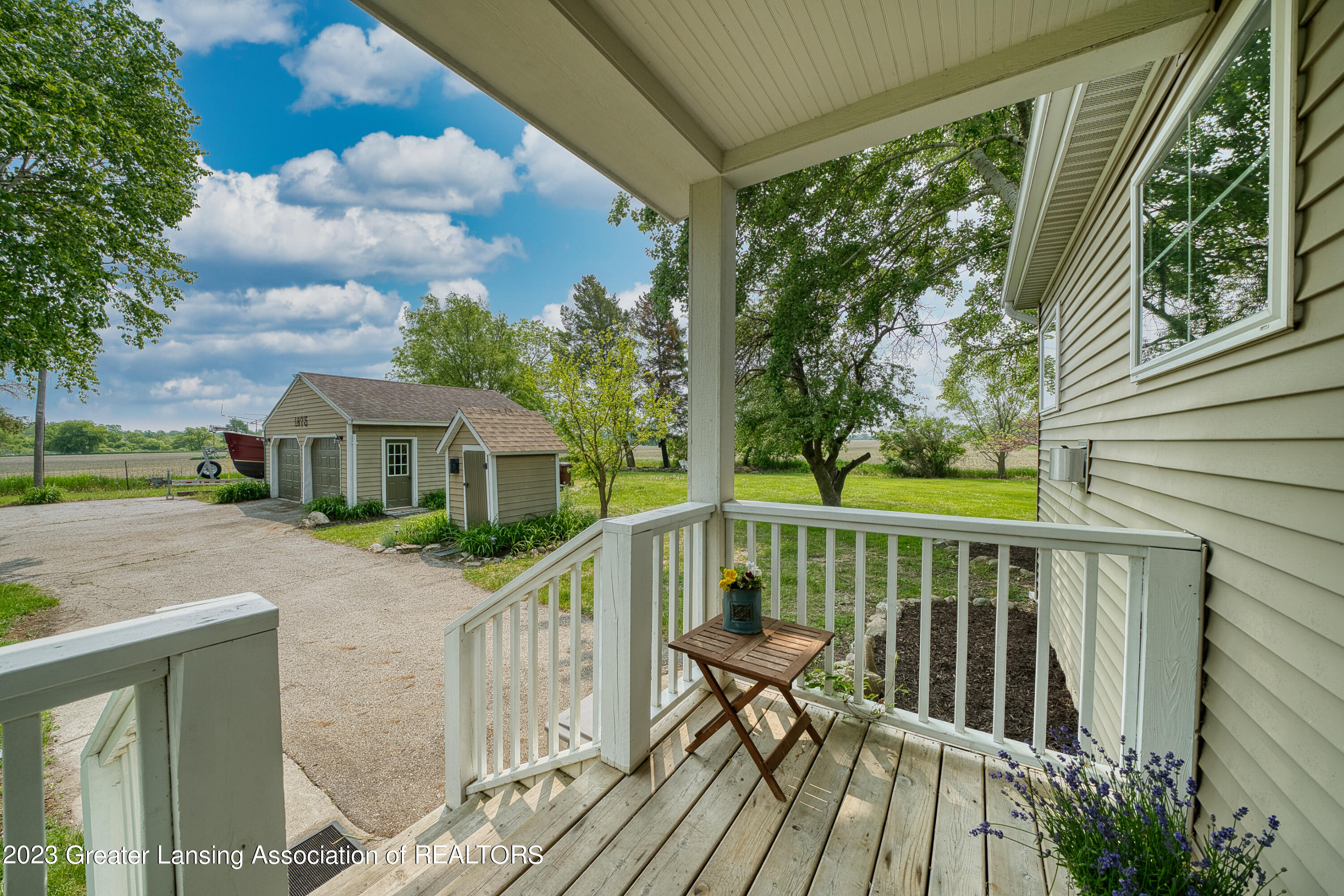 1873 Lamb Road Mason, MI 48854 - Photo 12 of 68 Side Porch