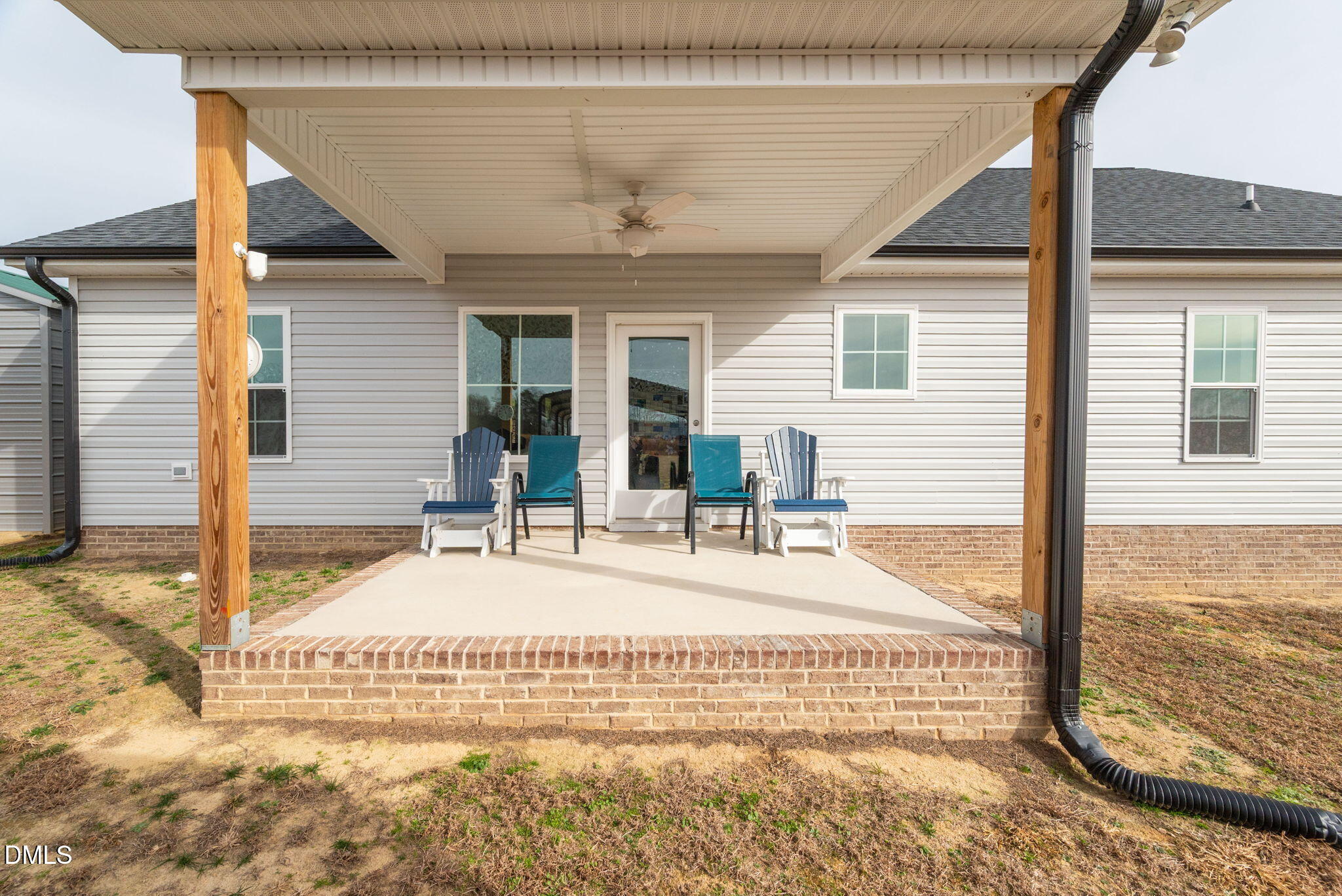 6056 Old Smithfield Road Spring Hope, NC 27882 - Photo 6 of 39 Covered Patio