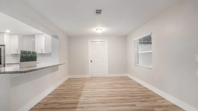 a room with storage and utility