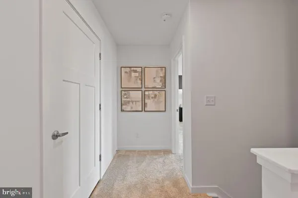 a bedroom with furniture and a bed