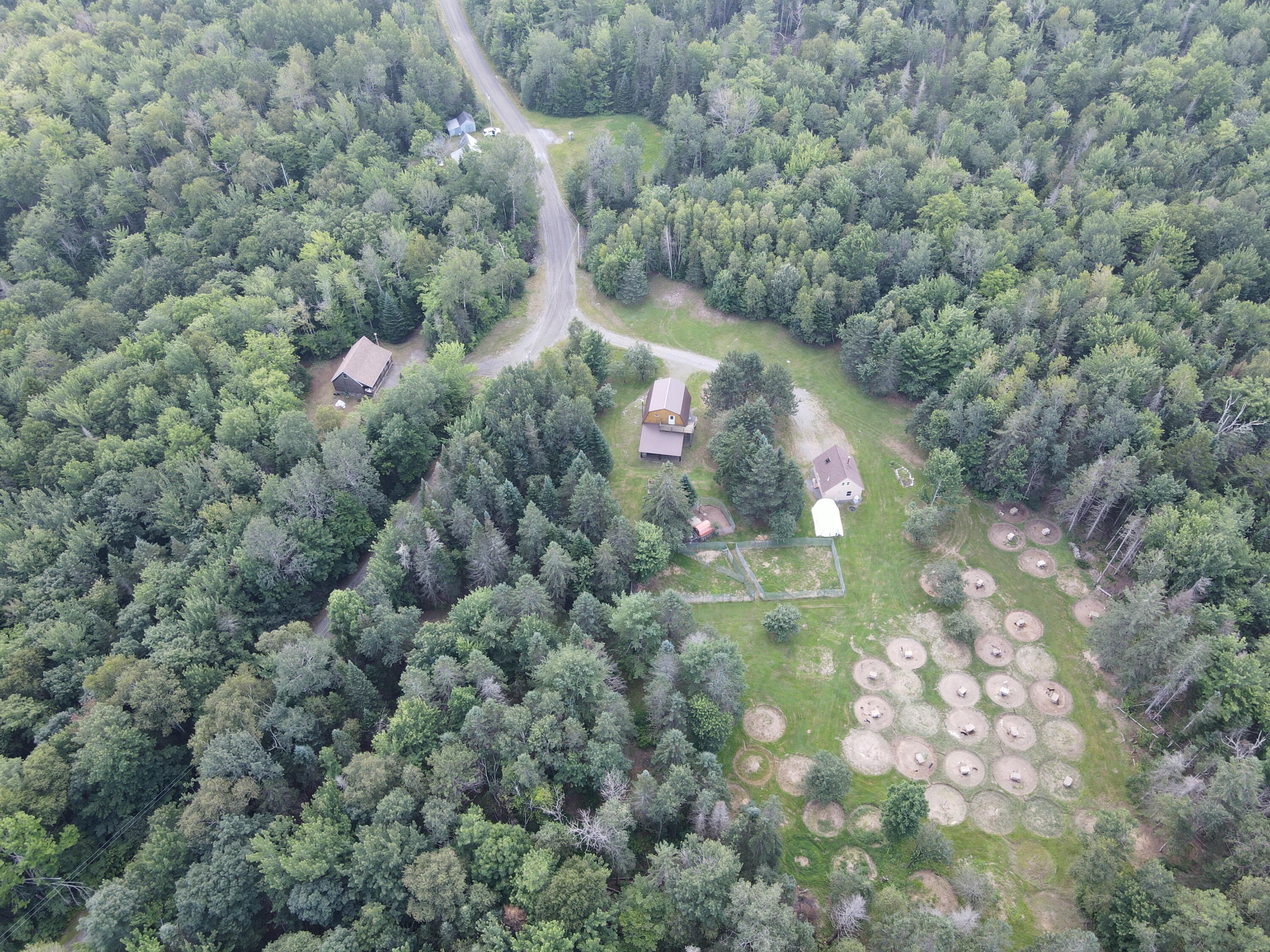 34 N Road Shirley Mills, ME 04485 - Photo 46 of 47 Aerial