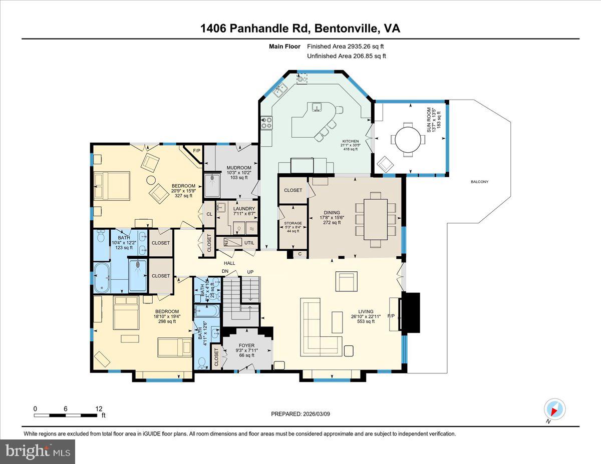 1406 Panhandle Road Bentonville, VA 22610 - Photo 113 of 118 Second Floorplan