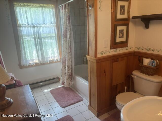 119 South Mountain Road Gilboa, NY 12076 - Photo 16 of 24 a bathroom with a toilet sink and tub