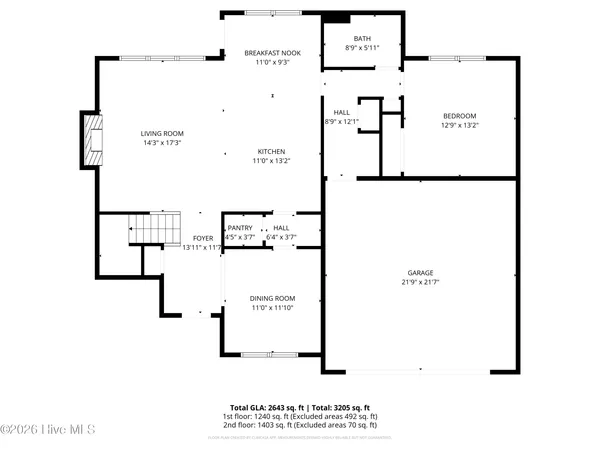 $515,000 | 105 East Yellow Lois Drive, Hampstead, NC 28443