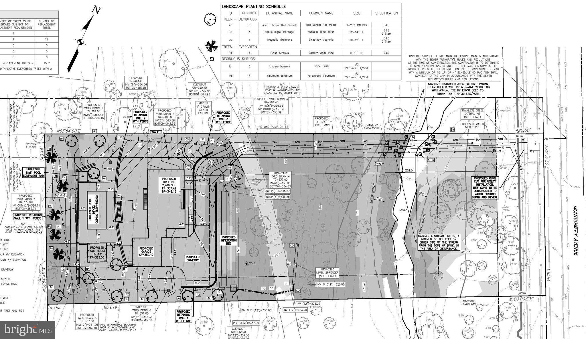 1968 Montgomery Avenue Villanova, PA 19085 - Photo 3 of 9 a black and white photo of a lake view