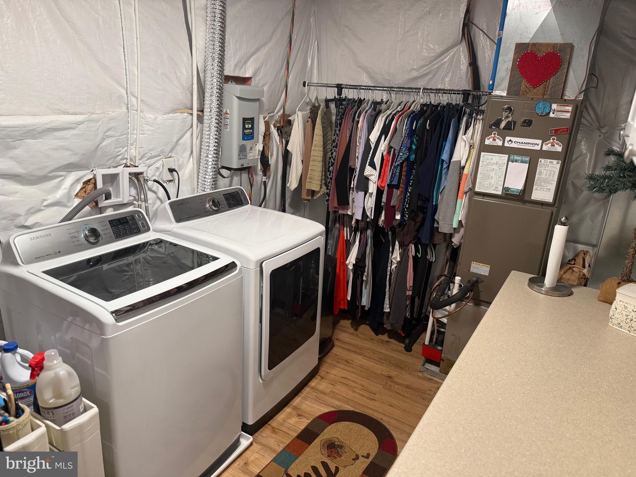 1157 Granny Smith Road Linden, VA 22642 - Photo 31 of 44 Lower Level Laundry