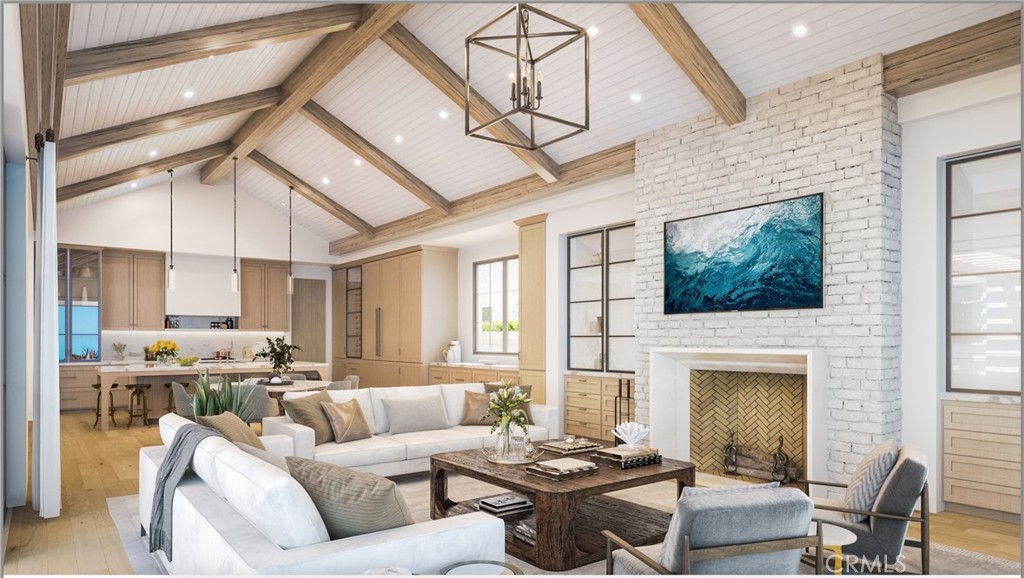 3 Pacific Ridge Place Dana Point, CA 92629 - Photo 11 of 15 a living room with furniture fireplace and a flat screen tv