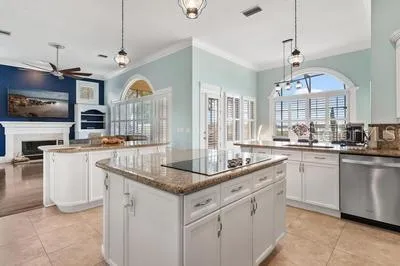 view of bathroom with a shower