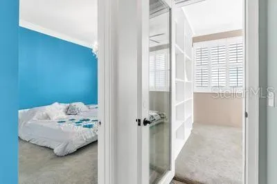 a view of a house with many windows