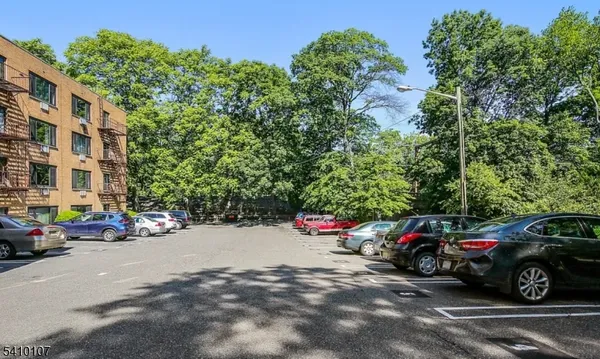 a car parked in front of a building