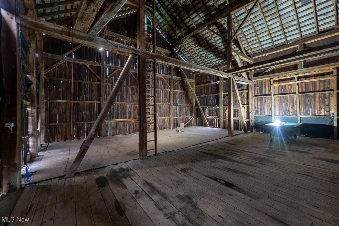 8119 Yoder Road Seville, OH 44273 - Photo 33 of 36 Barn interior 2nd level