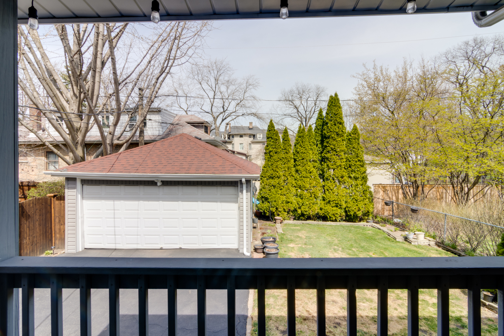 1746 West 104th Place Chicago, IL 60643 - Photo 54 of 58 a view of a garden from a window