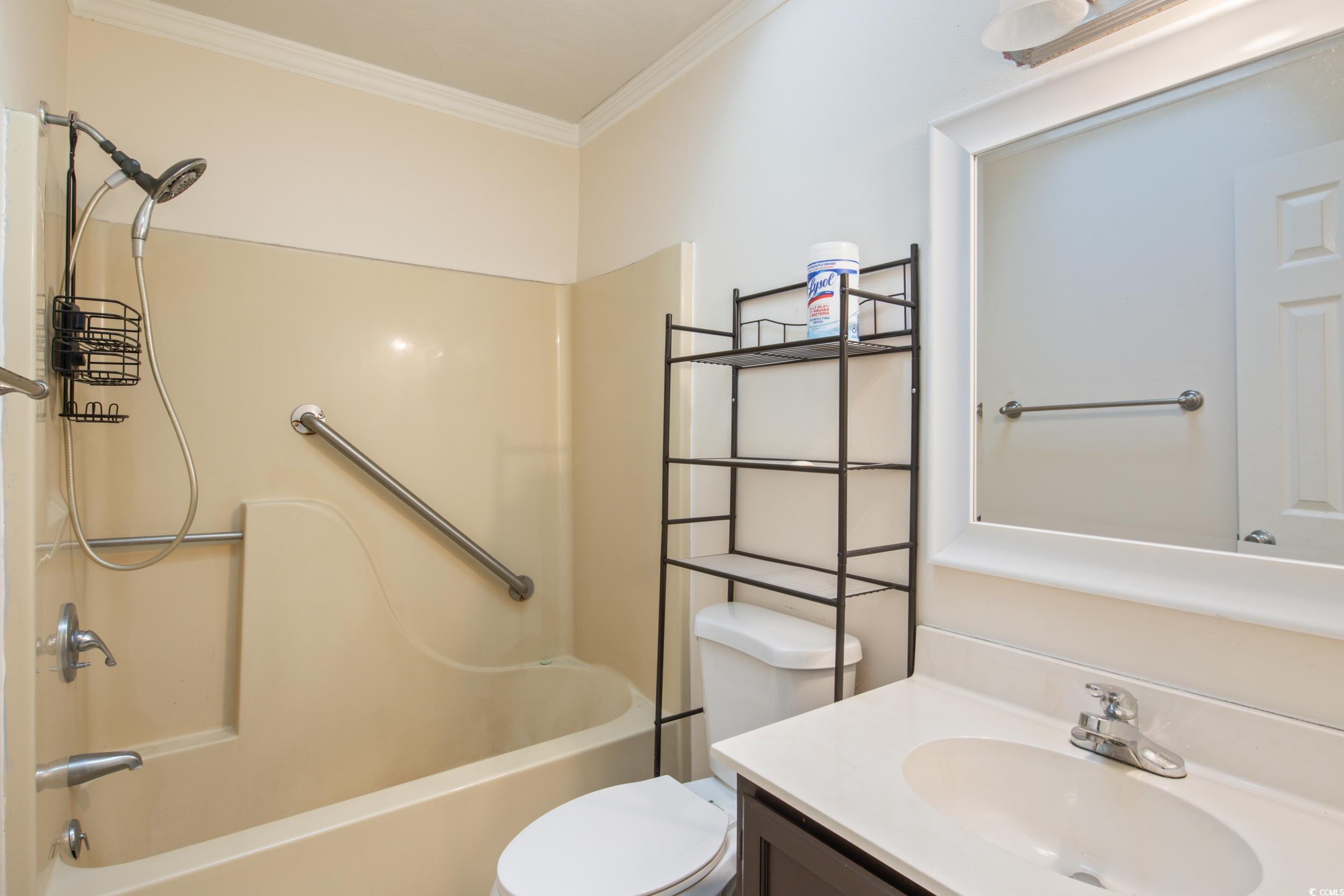 217 Nature Trail Little River, SC 29566 - Photo 26 of 37 Full bathroom with vanity, toilet, shower / bath c