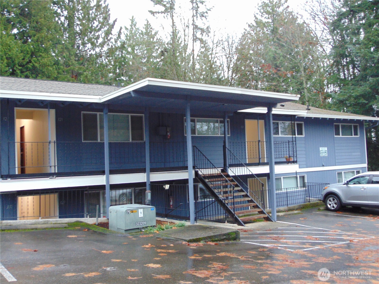 a view of a house with a patio