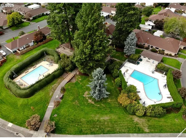 a view of a potted plants in front of a house
