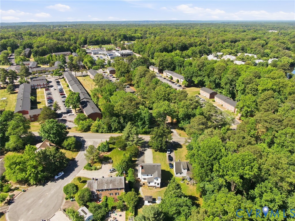 9110 Gayton Road Henrico, VA 23229 - Photo 49 of 54 an aerial view of residential houses with outdoor space