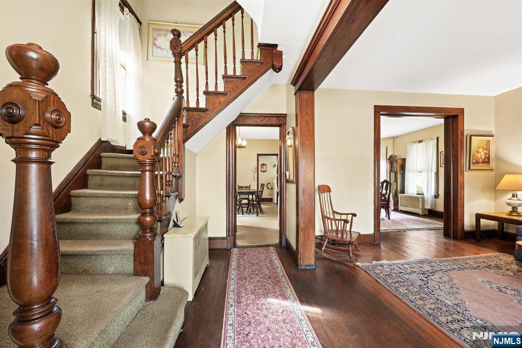 10 Beech Street Rutherford, NJ 07070 - Photo 3 of 41 a view of entryway and hall with wooden floor
