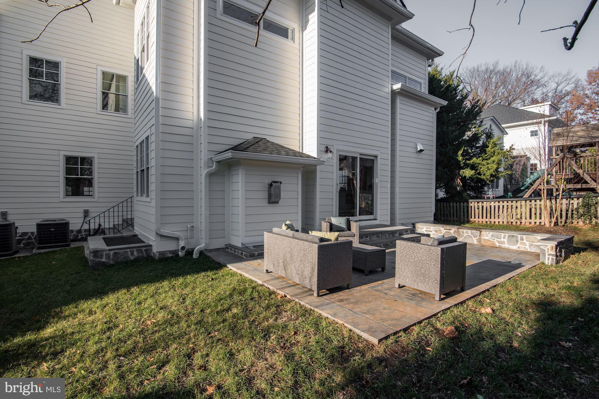 5319 Yorktown Road Bethesda, MD 20816 - Photo 30 of 34 REAR YARD W TERRACE