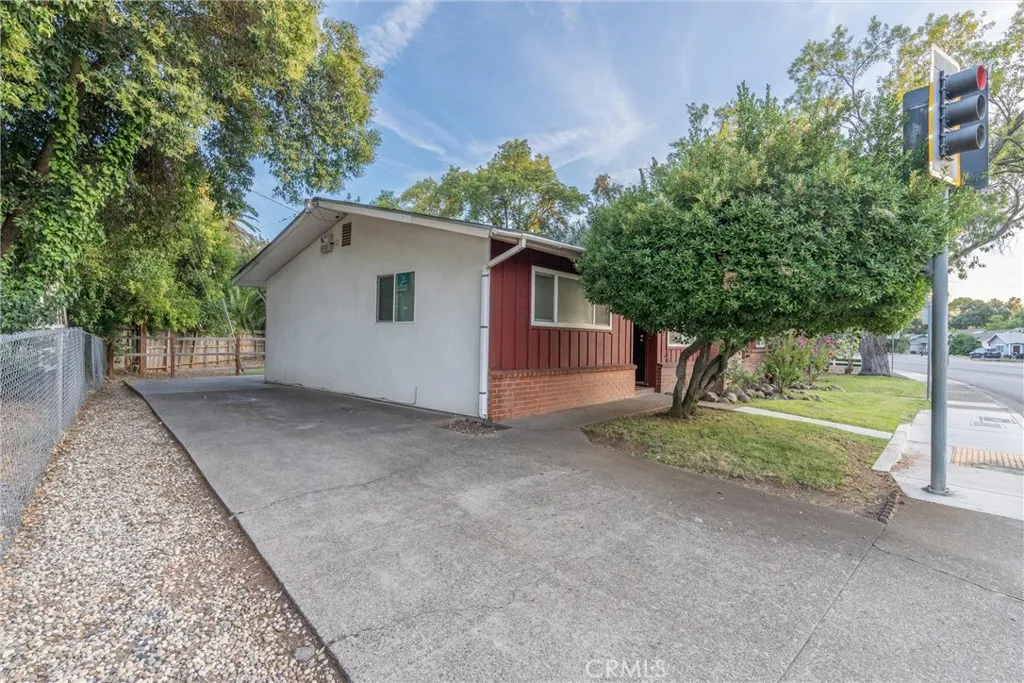 559 East Chico, CA 95928 - Photo 30 of 32 a view of backyard with large trees and plants