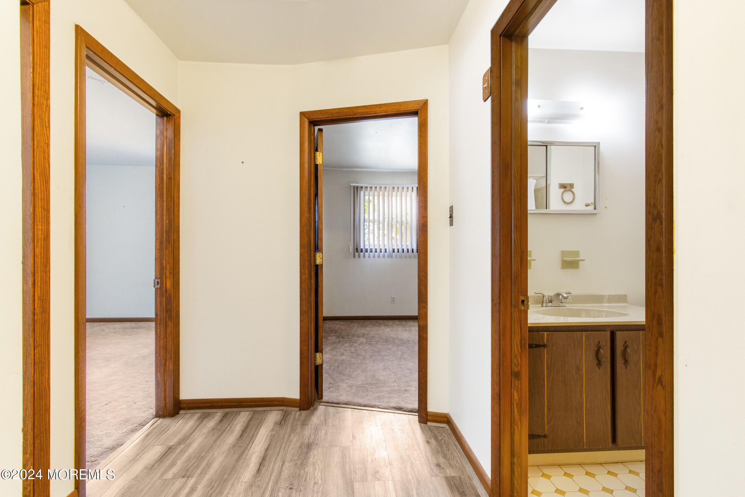 57 Quaker Road Mickleton, NJ 08056 - Photo 24 of 41 a view of a bathroom from a hallway