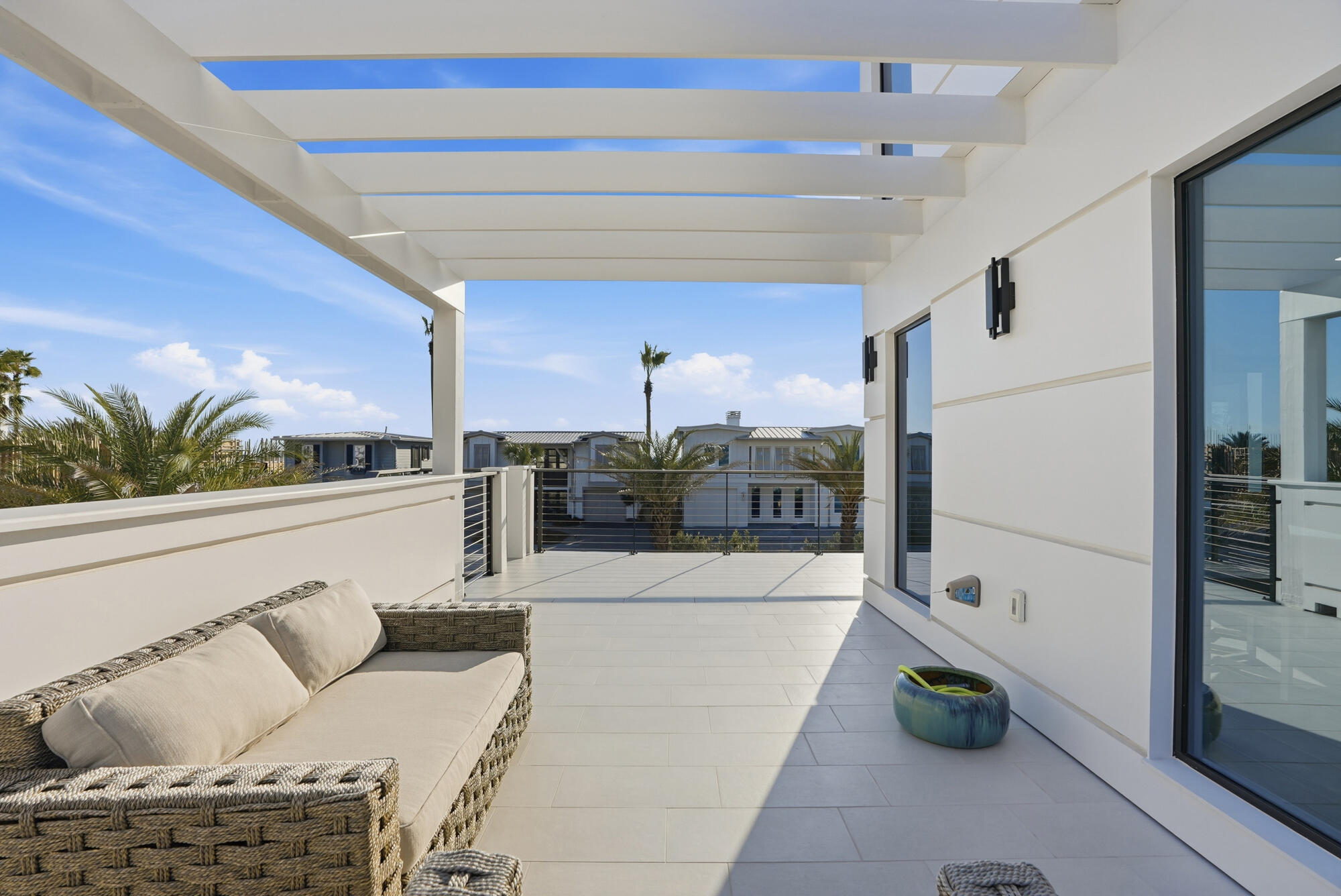 327 Sand Cliffs Drive Inlet Beach, FL 32461 - Photo 42 of 70 a living room with furniture and a potted plant