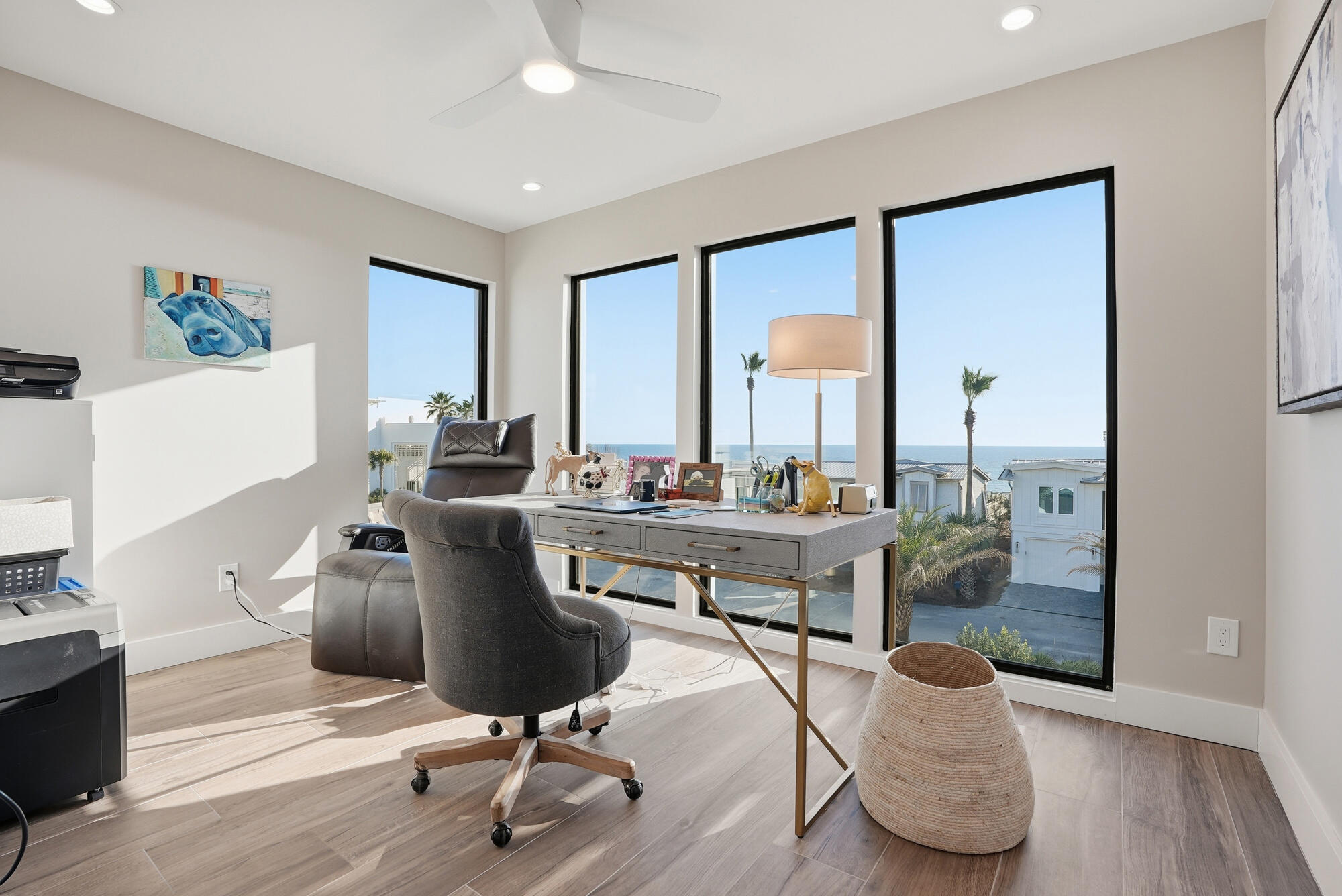 327 Sand Cliffs Drive Inlet Beach, FL 32461 - Photo 60 of 70 a living room with furniture a large window and a table