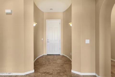 a view of a livingroom with an empty space