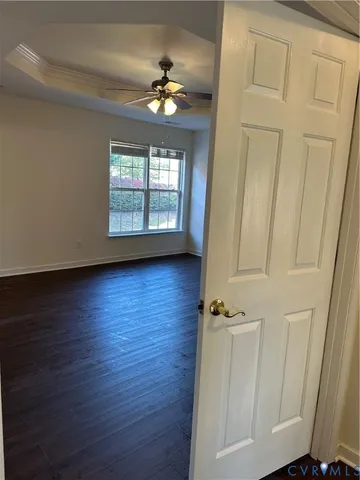 wooden floor in an empty room