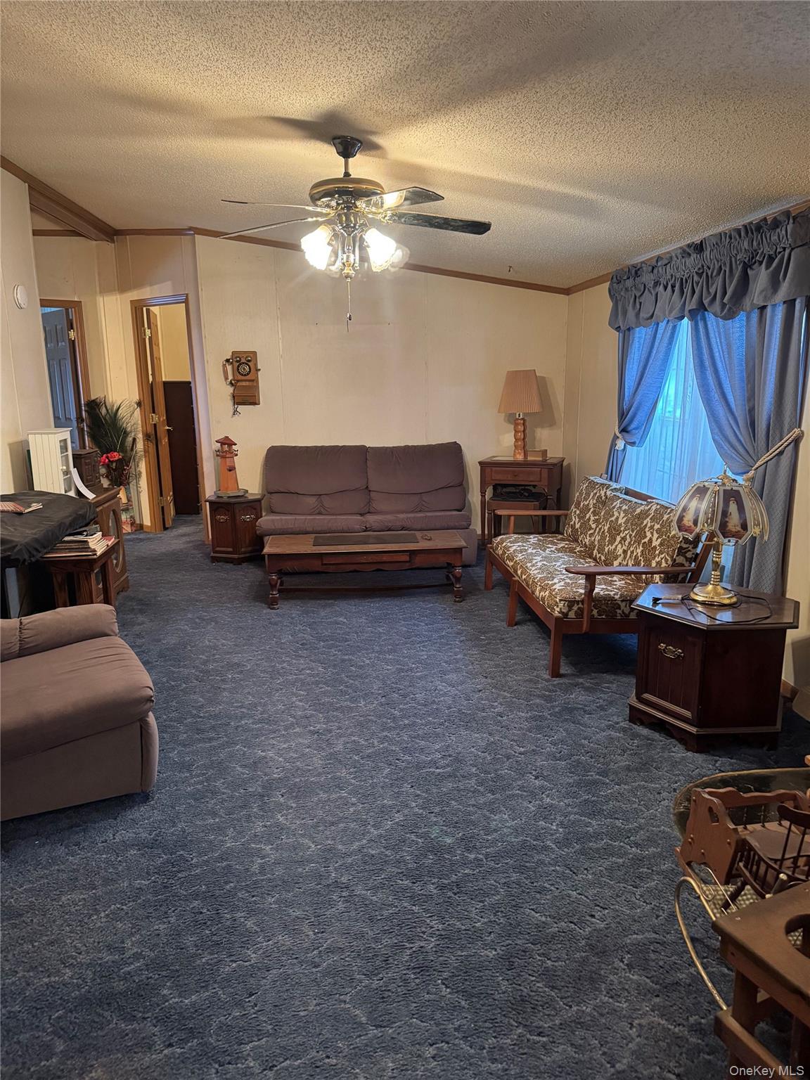 165 Benton Hollow Road Livingston Manor, NY 12758 - Photo 12 of 18 a living room with furniture and a flat screen tv