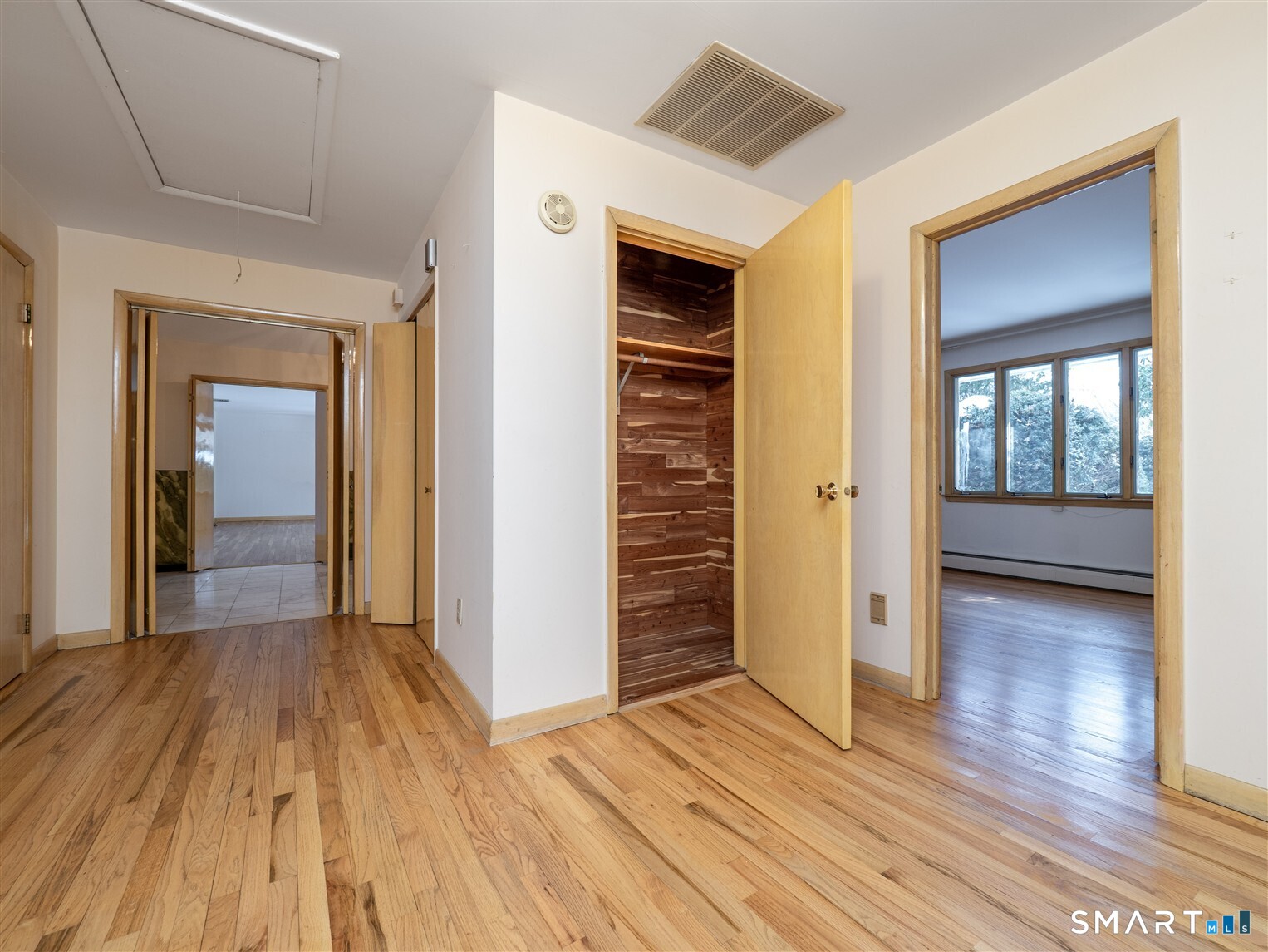 78 Ruscoe Road Wilton, CT 06897 - Photo 13 of 40 wooden floor and closet in a room