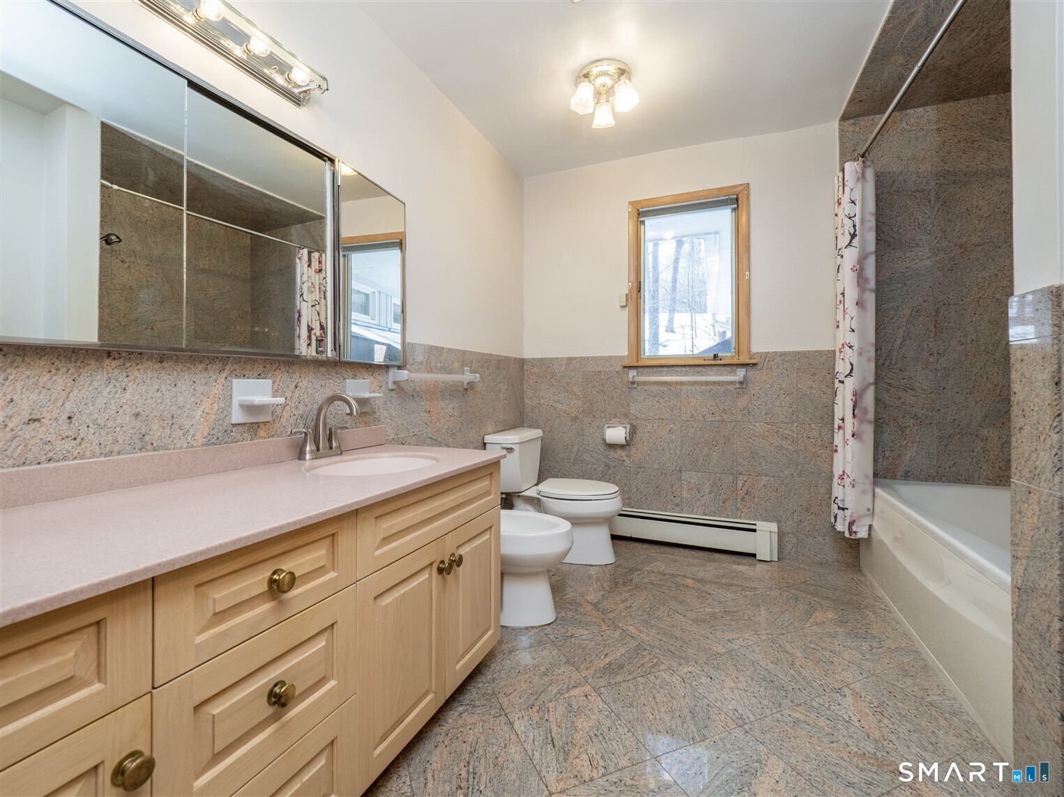 78 Ruscoe Road Wilton, CT 06897 - Photo 8 of 40 a bathroom with a granite countertop sink a toilet and bathtub