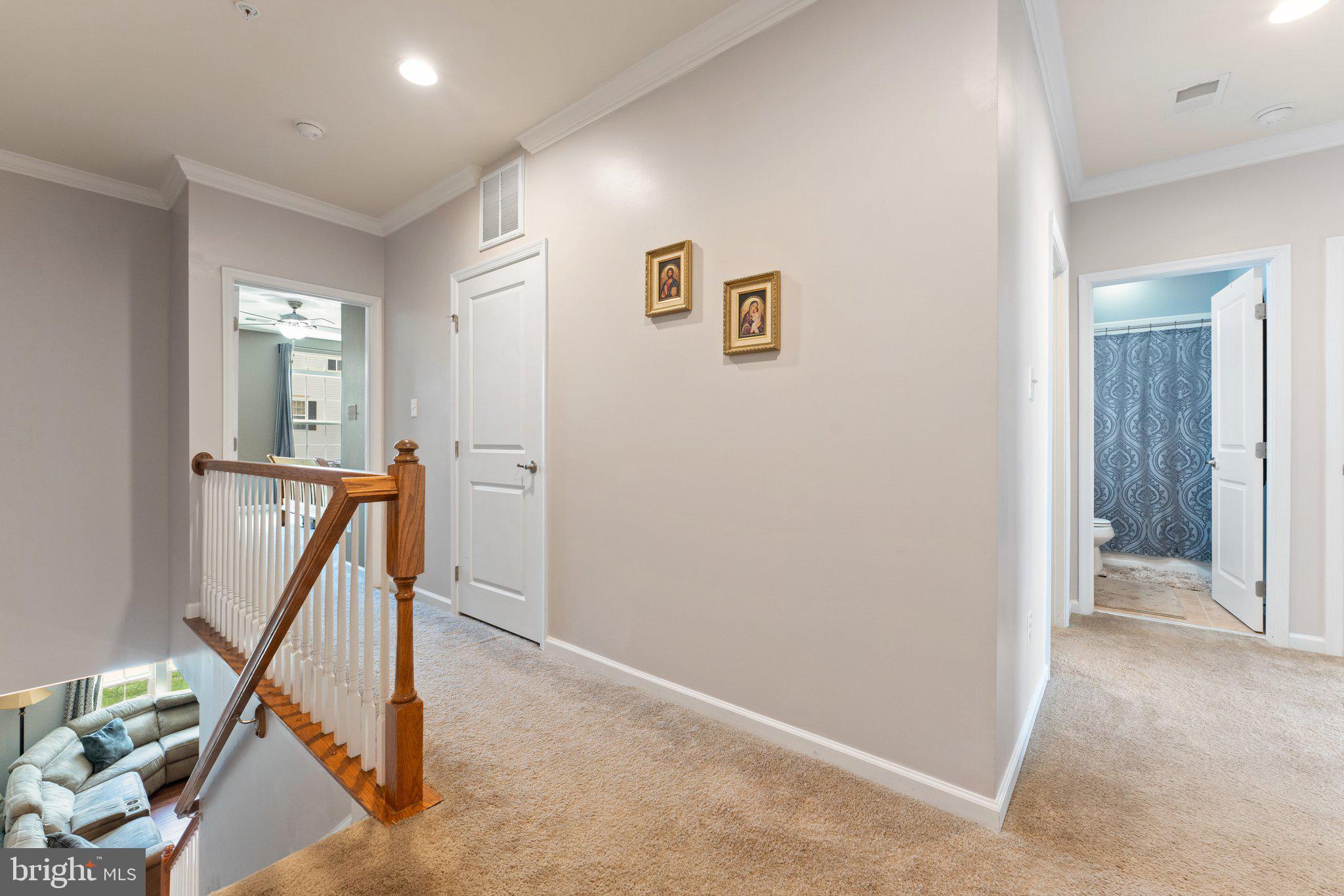 7494 Brunson Circle Gainesville, VA 20155 - Photo 32 of 49 a view of a hallway with staircase